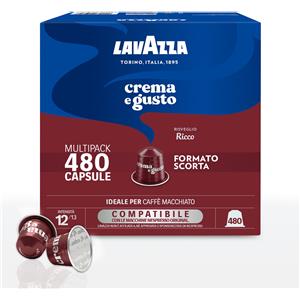 Lavazza Capsule Alluminio Lavazza Crema e Gusto Ricco comp. Nespresso | Lavazza | Capsule caffè | NESPRESSO| Prezzi Offerta | Shop Online
