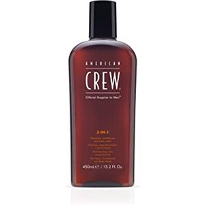 American Crew Men Classic 3-IN-1 Shampoo Conditioner - Body Wash - 450ml/15.2oz