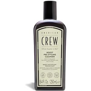 American Crew Boost Pre-Styling Shampoo, Shampoo Vegano e Volumizzante per Capelli Sottili Uomo, 250ml