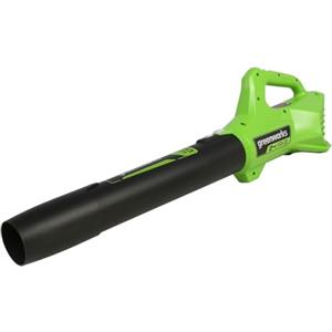 Greenworks G24ABII Soffiatore Foglie Assiale a Batteria, 145km/h, 9,08m³/min, SENZA Batteria 24V e Caricabatterie, Garanzia 3 Anni