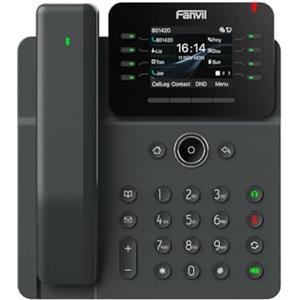 Fanvil V62 PRO, Telefono IP con Display a Colori, 21 Tasti Programmabili, Cornetta Bluetooth, 12 Linee SIP