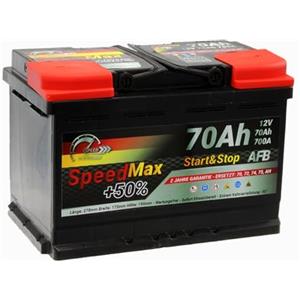 SMC Batteria auto 70Ah AFB Speed Max Start&Stop 700A 12v L3 EFB