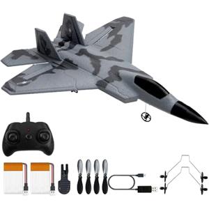 IXYHKB Aeroplano Telecomandato, 2.4Ghz 2 Canali Aereo Telecomandato con Luce LED Aliante Volante Telecomandato con Sistema Giroscopico a 3 Assi Aliante Radiocomandato con Ricarica USB per Bambini Adulti