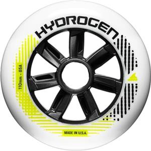 Rollerblade HYDROGEN 110/85A (6PCS), Ruote per pattini in linea, bianco, 110mm/85A, adulti unisex