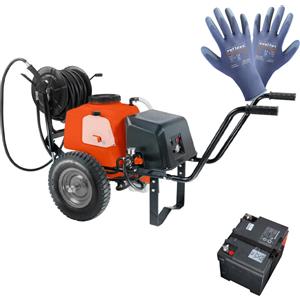 Stocker 302 - Pompa a Carriola 60 L - Batteria 12V Inclusa