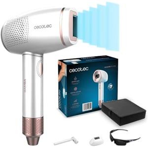 Cecotec Epilatore a luce pulsata Skincare IPL Gun, donna e uomo, corpo, ascelle e viso, lampada al quarzo, 500 mila impulsi, funzione di raffreddamento, display LCD, 2 modalità di attivazione