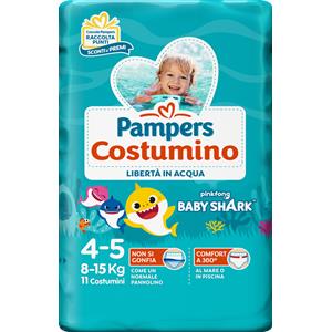 FATER SpA Pampers Il Costumino Taglia 4 (8-15Kg) 11 Costumini
