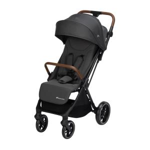 Bebeconfort Indra - Passeggino Compatto e Reclinabile per Bambini 0-4 anni, Chiusura Rapida Automatica, Sospensioni Integrate, Compatibile con Seggiolino Auto, Mineral Graphite