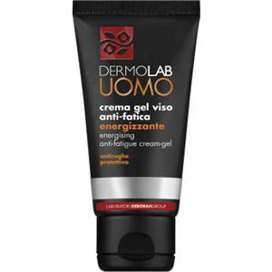 Dermolab Uomo - Crema Gel Anti-Fatica Energizzante, per Tutti i Tipi di Pelle, con Aloe Vera e Acido Ialuronico, Effetto Idratante e Fortificante, Contrasta le Rughe, Dermatologicamente Testato, 50 ml