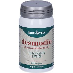 Erba Vita Desmodio 60 Capsule - Integratore per la Funzionalità Epatica
