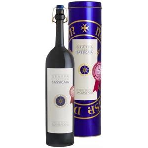 Poli Grappa di Sassicaia - 500 ml, Aromi complessi e invecchiata in barili di rovere