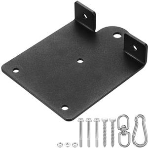 LiYiJiKeJi Gancio Sacco da Boxe, Piastra di Supporto per Sacco da Boxe, Gancio da Soffitto Girevole a 360° per Sacco Boxe, Gancio per Soffitto Sacchi da Pugilato Boxe Allenamento Yoga Amaca Trapezio