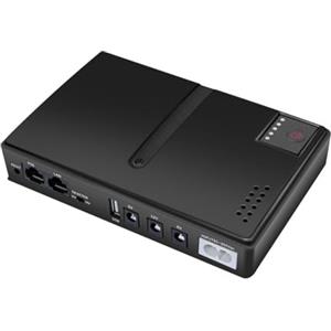 Puleuroy DC ups Alimentazione di Backup A Batteria 5V 9V 12V Alimentatore di Emergenza Non Interrotto 855265V Mini ups Batteria Sostituibile per WiFi IP Cam Spina EU