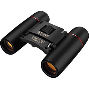 Asuinxurr Binocolo tascabile 30X60 bambini per viaggi all'aperto, caccia, teatro, scienza, birdwatching, astronomia, escursionismo, canottaggio