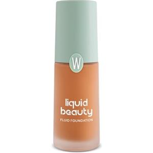 WYCON Cosmetics LIQUID BEAUTY Fondotinta Fluido Satinato, Correttore incarnato occhiaie con copertura naturale - 11 LIGHT CARAMEL