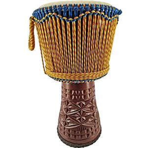 Ciffre Tamburo grande Djembe Darbuka Bongo Rivestimento alpino premium Suono molto buono 60 cm U5