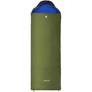 Lafuma - Active 10° XL - Sacco a Pelo Adulto con Borsa a Compressione - Sintetico - Impermeabile - Temperatura di comfort 12°C - Verde