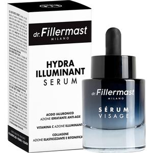 DR FILLERMAST Siero Illuminante con Acido Ialuronico, Collagene e Vitamina C - Equilibrio Idrico e Elasticità della Pelle