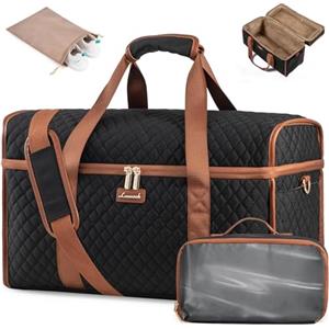 LOVEVOOK Borsone da Viaggio Donna, Grande Apertura Borsa Parto Ospedale Mamma Borsa da Viaggio Borsone Palestra, Travel Bag Duffel Bag Borse a Mano Sac Piscine Calcio