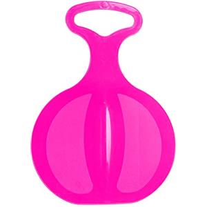 LILENO SPORTS Set di 1 lecca-lecca per bambini (1 set rosa) - piatto antiscivolo in plastica per tutta la famiglia - Slittino da neve per indimenticabili giornate invernali, anche per adulti