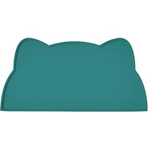 septillar Tappetino Ciotola Cani e Gatti, Antiscivolo Silicone Tappetini Cibo Tappetino Sottociotola Impermeabile (52X30cm, Verde MARRS)