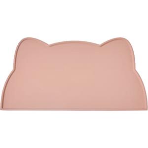 septillar Tappetino Ciotola Cani e Gatti, Antiscivolo Silicone Tappetini Cibo Tappetino Sottociotola Impermeabile (52X30cm, Rosa Tè)