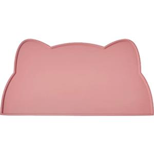 septillar Tappetino Ciotola Cani e Gatti, Antiscivolo Silicone Tappetini Cibo Tappetino Sottociotola Impermeabile (52X30cm, Rosa Corallo)