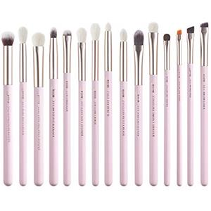 Jessup 15Pz Sposa arrossendo Set di pennelli per trucco professionale Kit per il trucco Pennelli EyeLiner Ombretto Pennelli per Trucco occhi T294