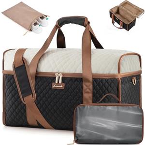 LOVEVOOK Borsone da Viaggio Donna, Grande Apertura Borsa Parto Ospedale Mamma Borsa da Viaggio Borsone Palestra, Travel Bag Duffel Bag Borse a Mano Sac Piscine Calcio