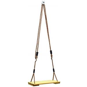 LittleTom Altalena per Bambini 44x17,5cm con Sedile a tavoletta Legno Naturale