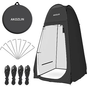IPEB Tenda da doccia da campeggio, tenda da doccia portatile, pop-up, tenda da campeggio, 190 x 100 x 100 cm, facile da montare, per esterni, viaggi, spiaggia, campeggio, trekking
