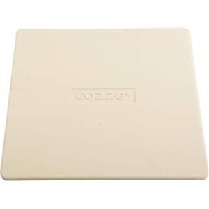 cozze® Pietra refrattaria per pizza | Compatibile con forni per pizza da 13 Cozze | In cordierite | Per base croccante | Lavabile in lavastoviglie | Uso alimentare approvato
