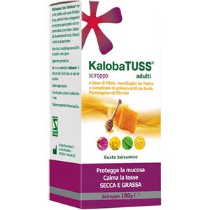 Schwabe Pharma Kalobatuss Adulti Sciroppo 180g - Dispositivo medico per la tosse secca e grassa con ingredienti naturali