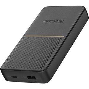 OtterBox Powerbank Resistente a Cadute e Shock Fast Charge 15K mAh USB A&C 18W USB-PD Power Bank - Nero