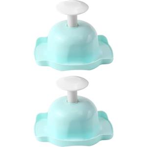 Tiardey 2 Pezzi di Protezione per Le Mani con Supporto di Sicurezza per affettatrice di Verdure, Protezione per Le Dita per affettare la mandolina, tritare e grattugiare in Cucina