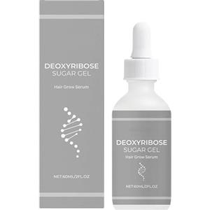 Generico Crescita Dei Capelli Di Gel Di Zucchero Di Desossiribosio, Siero Di Crescita Dei Capelli Di Deossiribosio Da 60 Ml, Liquido Per La Cura Dei Capelli Profondamente Nutriente E Rafforzante