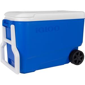 IGLOO Wheelie Cool 38 Frigoriferi Portatili con Ruote, 36 L, Blu