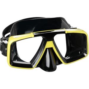 Mares Starfish, Maschera da Snorkeling, Unisex - Adulto, Giallo/nero, Taglia Unica