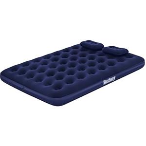 Bestway 67374-6 Airbed Pvc Blu Floccato Matrimoniale Plus 203x152x22