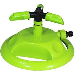 Blendend Irrigatore girevole a 360° con supporto, perfetto per annaffiare ampie aree di prato. Il suo design assicura un'irrigazione uniforme ed efficace, ideale per la cura del tuo giardino.