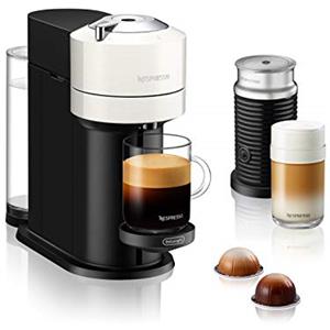 Nespresso Vertuo Next ENV 120.WAE Macchina da caffè con montalatte Aeroccino bianco