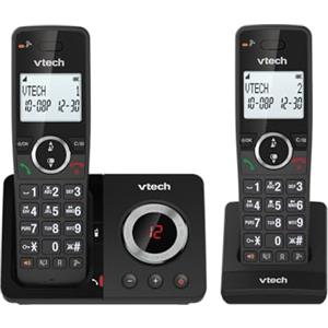 VTech Telefono digitale senza fili ES2051 Doppia risposta telefonica, Blocco chiamate indesiderate