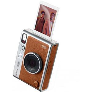 Fujifilm instax mini Evo Hybrid Instant Camera Brown