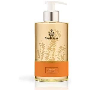 Carthusia Sapone Liquido Terra Mia 350 ML - Fragranza Dolce con Caffè, Nocciola e Vaniglia