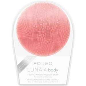 FOREO LUNA 4 Body - Spazzola Massaggiante Corpo Ricaricabile, Detergente ed Esfoliante per Peli Incarniti