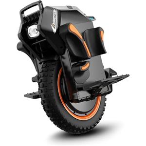 INMOTION Monociclo Elettrico V14 50S Adventure, Adulti, Nero, Motore 4000W, Autonomia fino a 120km, velocità limitata a 25 km/h, Pneumatico gonfiabile 16''