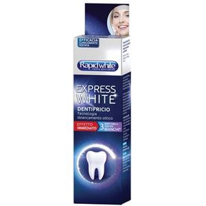 Bionike Rapid White Dentifricio Express White 75ml - Sbiancante con Tecnologia Ottica per un Sorriso Luminoso