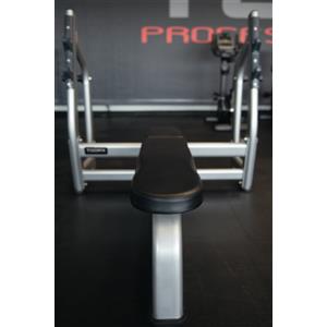 Toorx Panca Piana Olimpica WBX-B3400 - Struttura in Acciaio Rinforzato, Cuscineria Spessa e Supporti Bilanciere con Protezione UHMW