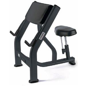 Toorx Panca Scott Regolabile WBX 2400 Professionale - Struttura in Acciaio Rinforzato, Cuscineria Spessa 65 mm, Portata Fino a 400 Kg