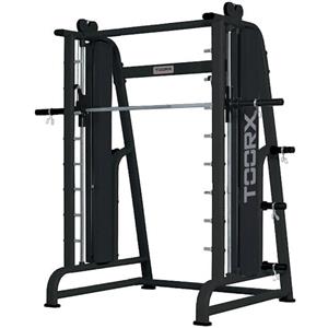 Toorx Smith Machine WLX-B6500 Multipower - Stazione Multifunzionale con Struttura in Acciaio Rinforzato e Bilanciere Controbilanciato